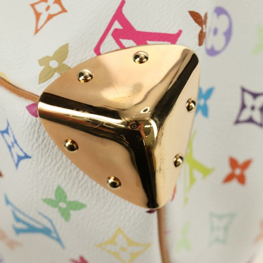 【日本直送】路易威登 Monogram Multicolor Keepall 45 旅行包 白色 M92641 LV 正品 190220SAV-15
