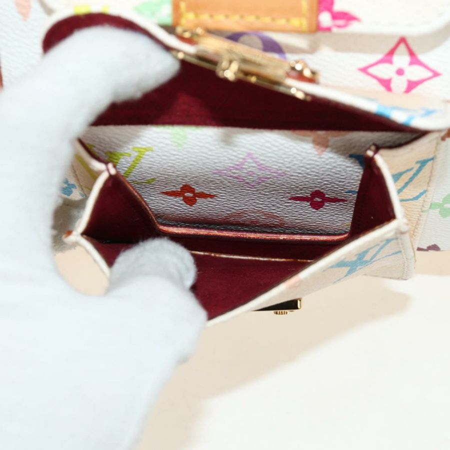 【日本直送】路易威登 Monogram Multicolor Keepall 45 旅行包 白色 M92641 LV 正品 190220SAV-21