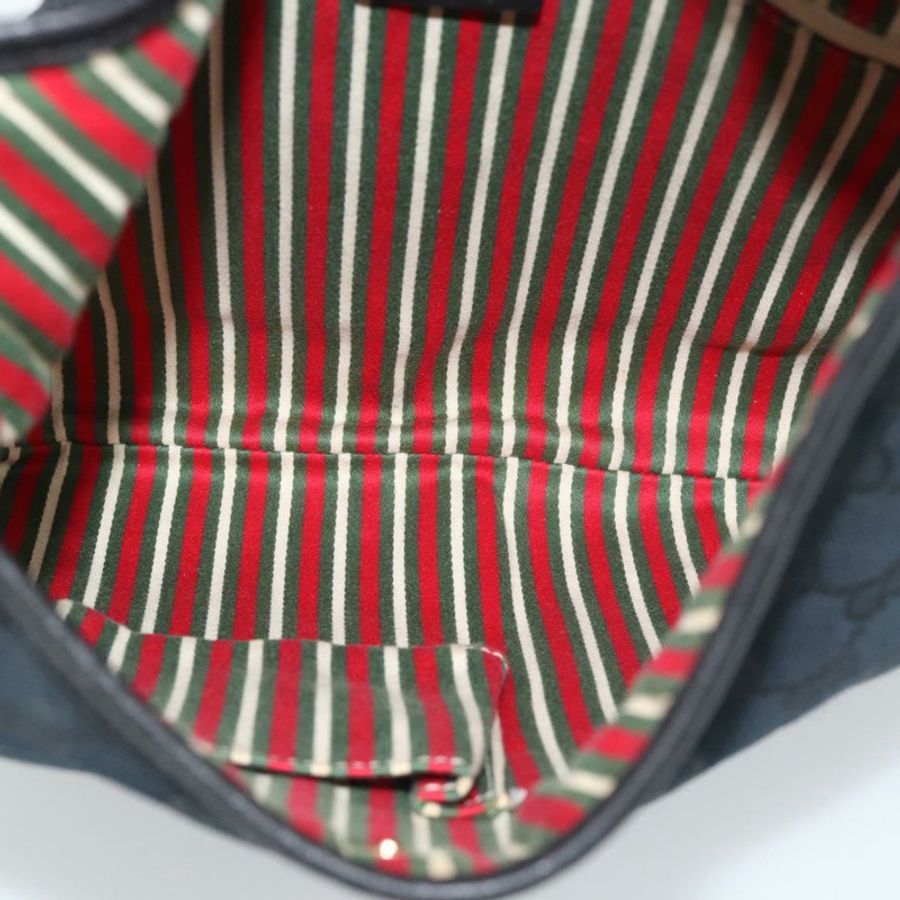 【日本直送】GUCCI GG帆布肩背包 黑色 金色 169947 正品 190317A-10