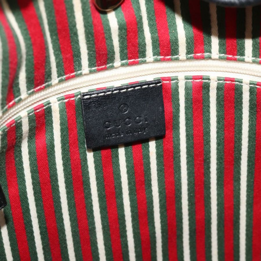 【日本直送】GUCCI GG帆布肩背包 黑色 金色 169947 正品 190317A-16