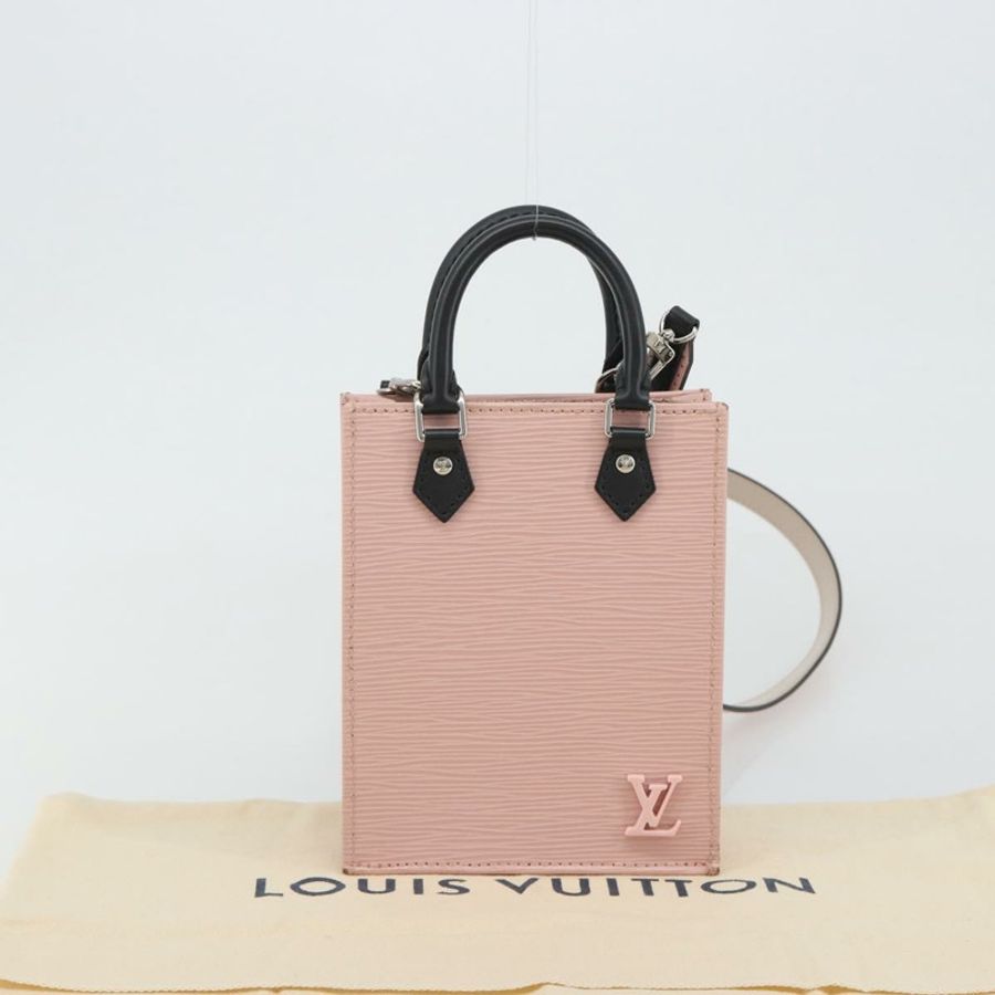 【日本直送】路易威登 Epi Petit Sac Plat 手提包 玫瑰瓦萊麗色 M69575 正品 bs35888SAV-11