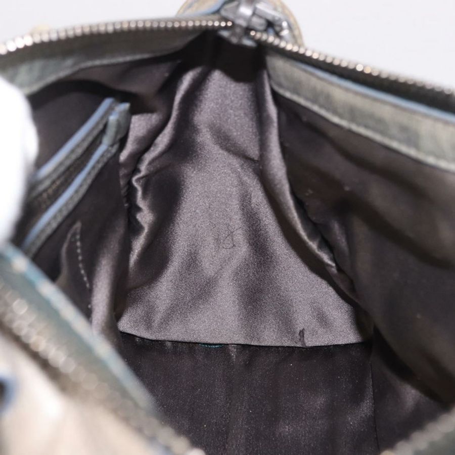 【日本直送】Miu Miu 手提包 皮革 兩用 灰色 正品 bs35942M-23