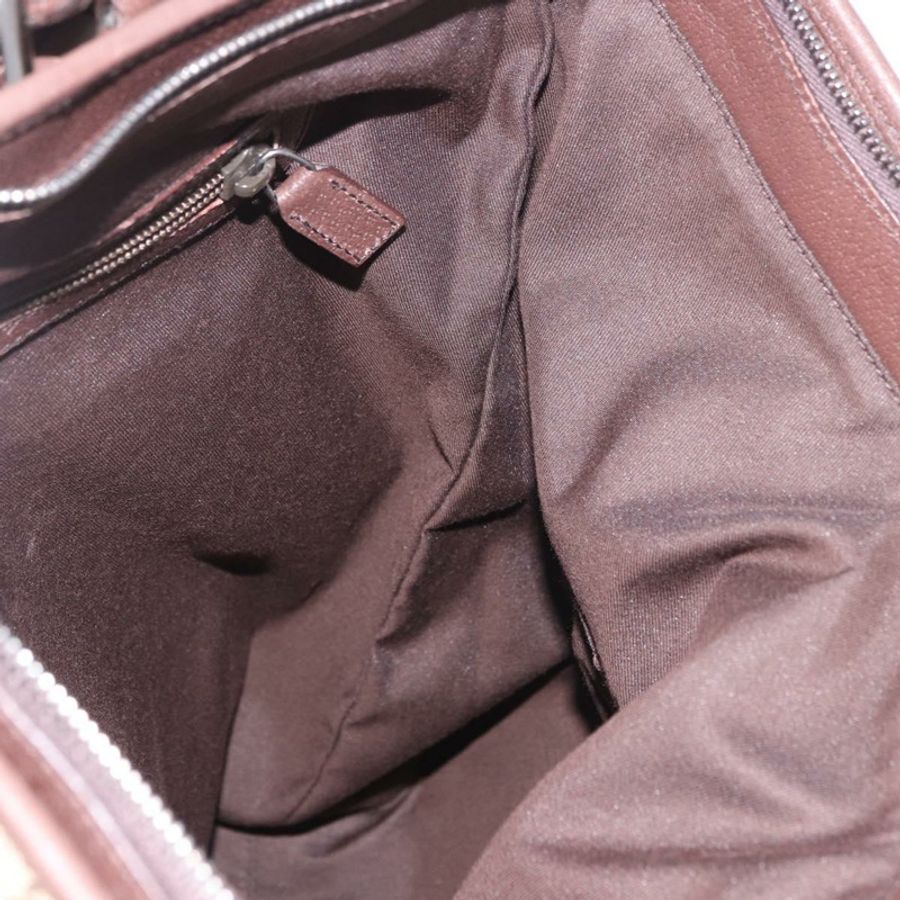 【日本直送】GUCCI GG Supreme Web Sherry Line 手提包 米色 銀色 131186 正品 BA13747A-18