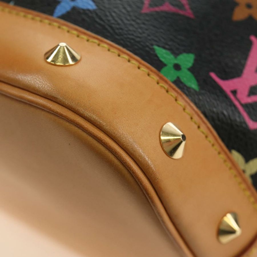 【日本直送】路易威登 Monogram Multicolor Alma 手提包 黑色 M92646 LV 正品 BA13683SAV-15