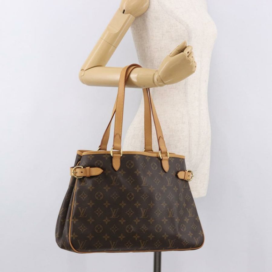 【日本直送】路易威登 Monogram Batignolles 橫向手提包 M51154 LV 正品 190082SAV-23