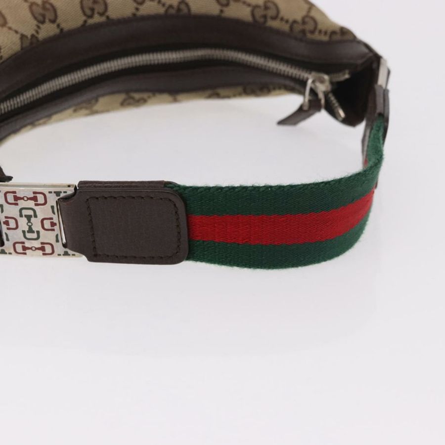 【日本直送】GUCCI GG帆布雪莉系列手提包 米色 銀色 145811 正品 190086V-6