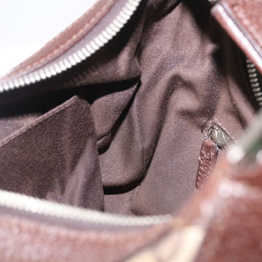 【日本直送】GUCCI GG帆布雪莉系列手提包 米色 銀色 145811 正品 190086V-21
