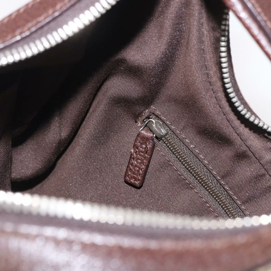 【日本直送】GUCCI GG帆布雪莉系列手提包 米色 銀色 145811 正品 190086V-22