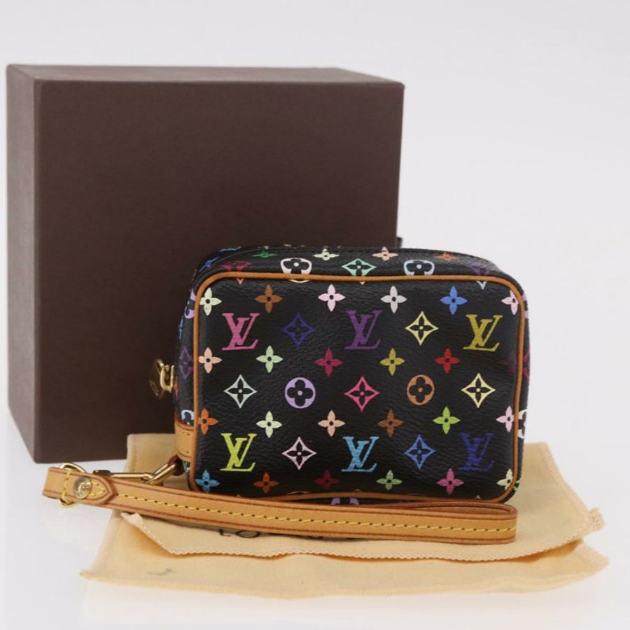 【日本直送】路易威登 Monogram 多色長褲 Wapity 手袋黑色 M58034 正品 190171M-11
