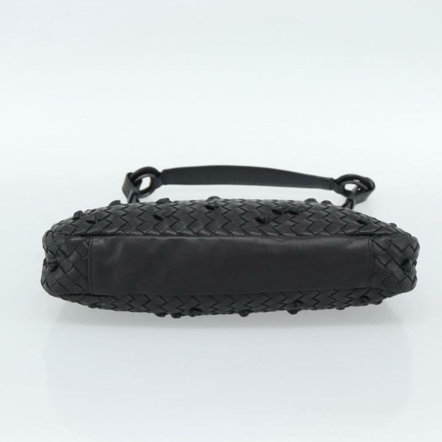 【日本直送】BOTTEGA VENETA INTRECCIATO 皮革肩背包 黑色 133507 正品 190181SAV-4