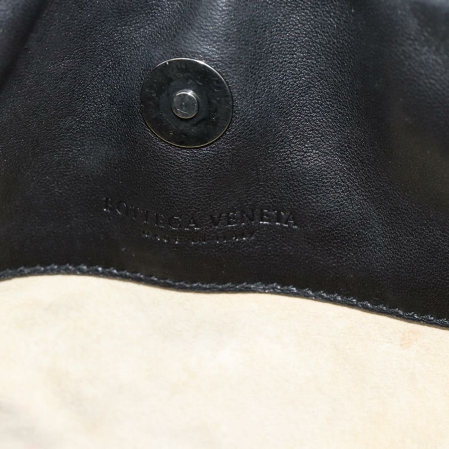 【日本直送】BOTTEGA VENETA INTRECCIATO 皮革肩背包 黑色 133507 正品 190181SAV-9