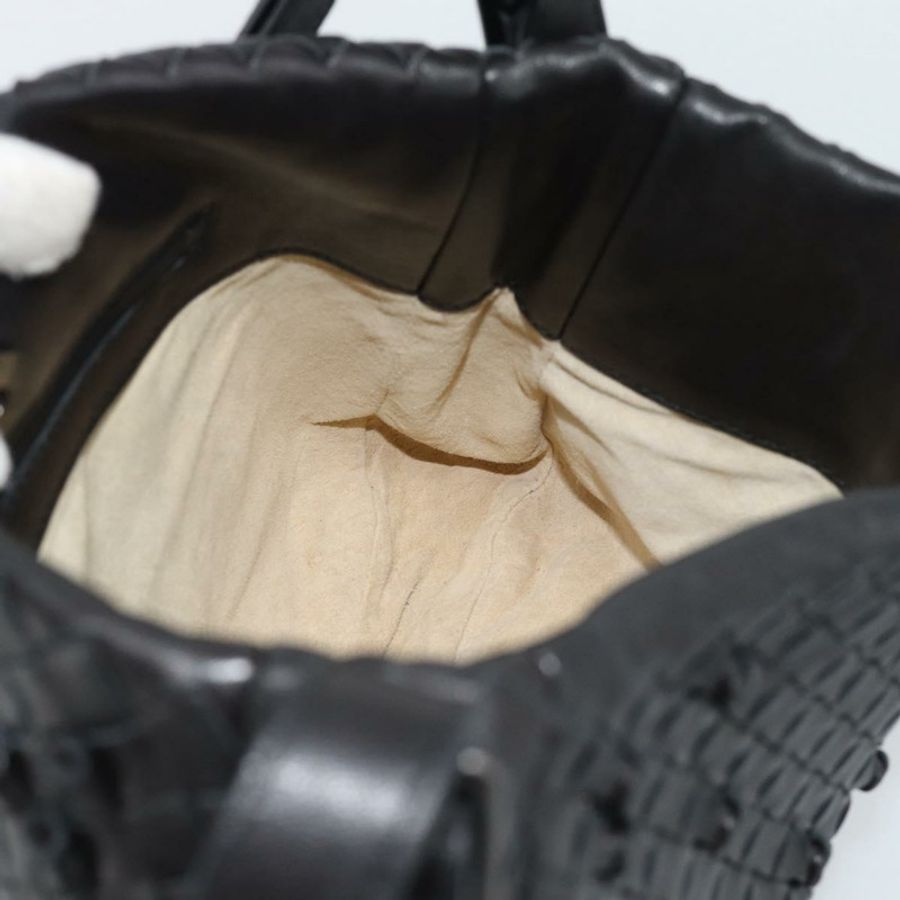 【日本直送】BOTTEGA VENETA INTRECCIATO 皮革肩背包 黑色 133507 正品 190181SAV-16