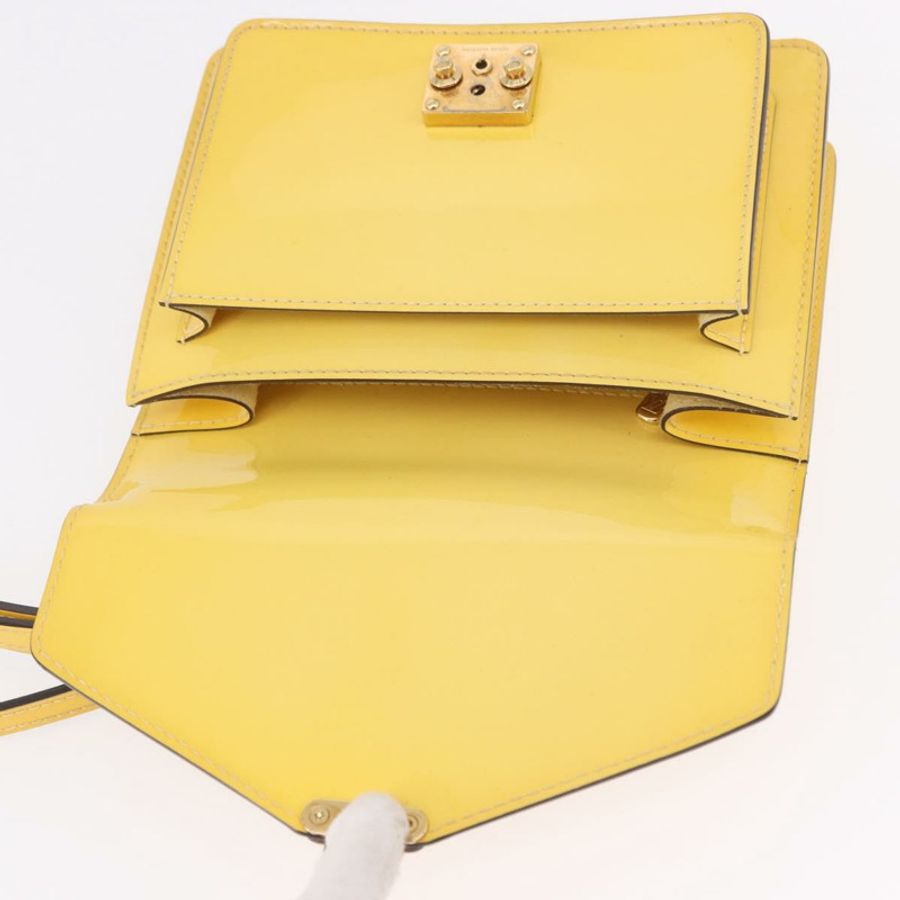 【日本直送】路易威登 Monogram Vernis Monceau BB 手提包 2way 黃色 LV 正品 190117A-21