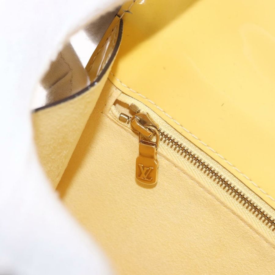 【日本直送】路易威登 Monogram Vernis Monceau BB 手提包 2way 黃色 LV 正品 190117A-24