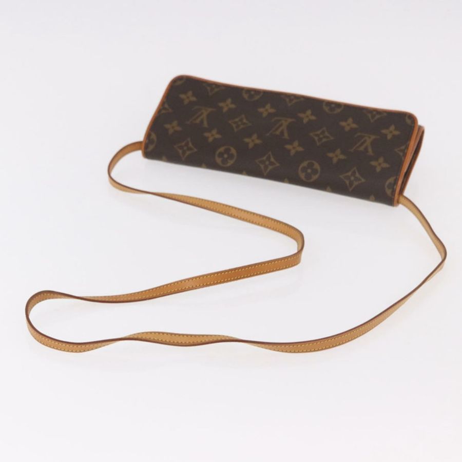 【日本直送】路易威登 Monogram Pochette Twin GM 單肩包 M51852 LV Auth 189895A-6