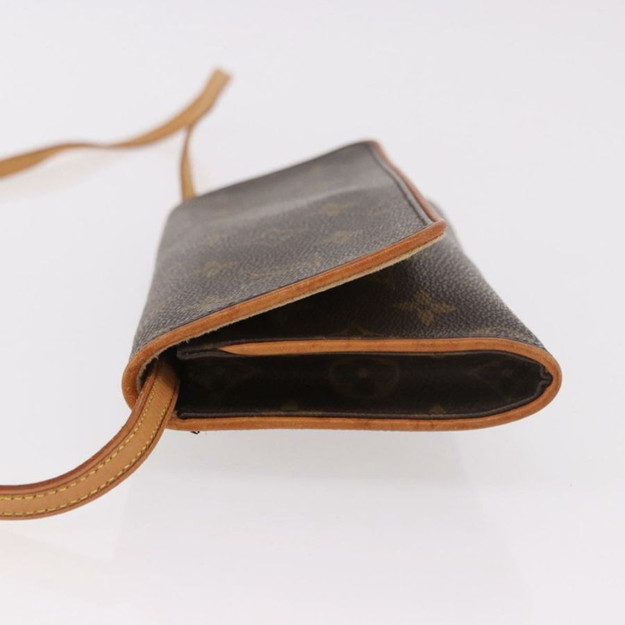 【日本直送】路易威登 Monogram Pochette Twin GM 單肩包 M51852 LV Auth 189908A-3