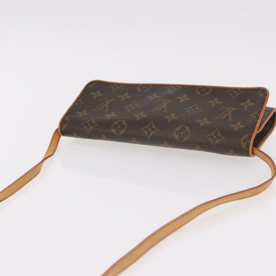 【日本直送】路易威登 Monogram Pochette Twin GM 單肩包 M51852 LV Auth 189908A-5
