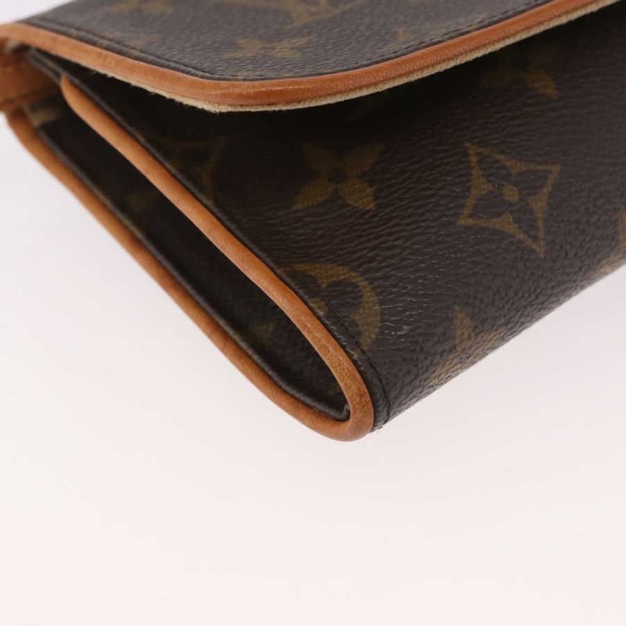 【日本直送】路易威登 Monogram Pochette Twin GM 單肩包 M51852 LV Auth 189908A-8