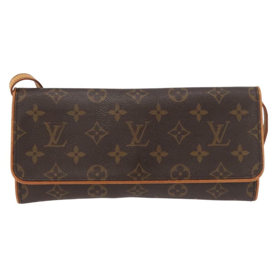 【日本直送】路易威登 Monogram Pochette Twin GM 單肩包 M51852 LV Auth 189908A-12