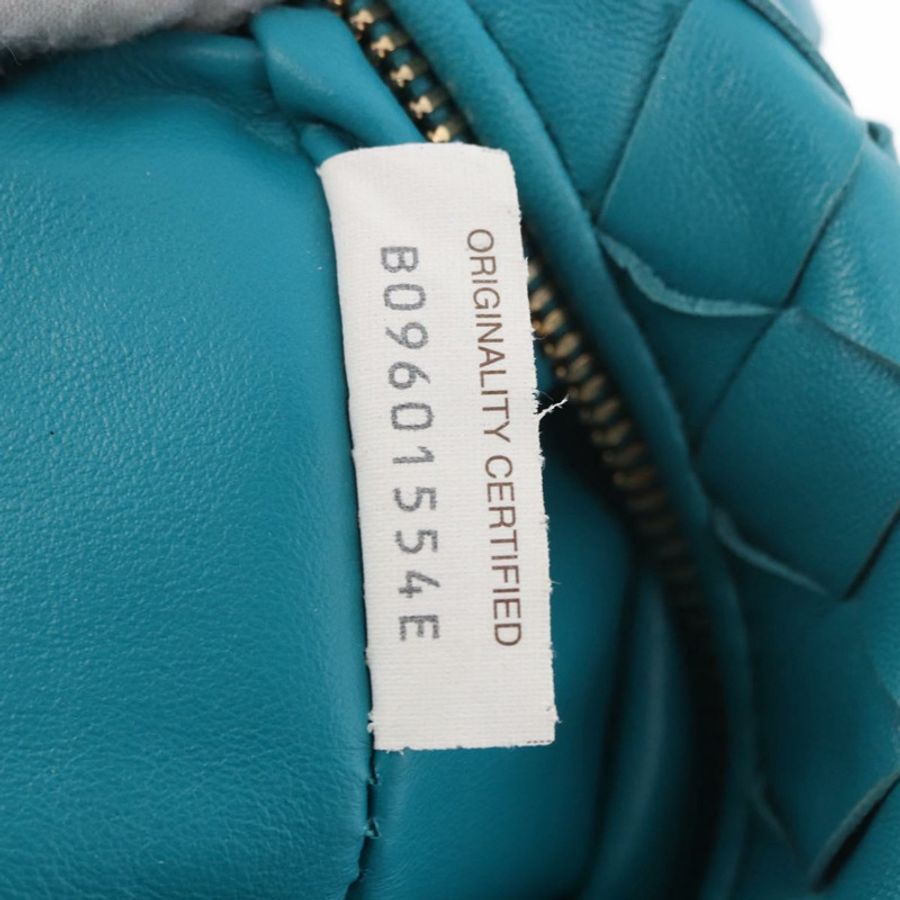 【日本直送】BOTTEGA VENETA INTRECCIATO 迷你 Jody 手提包 皮革 藍色 金色 正品 189886SM-10