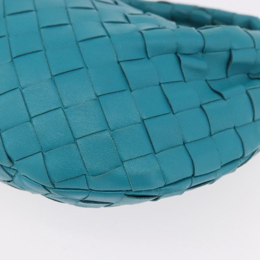 【日本直送】BOTTEGA VENETA INTRECCIATO 迷你 Jody 手提包 皮革 藍色 金色 正品 189886SM-14