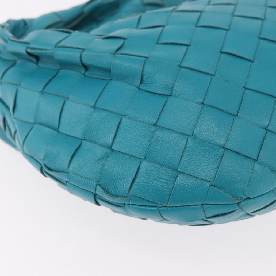 【日本直送】BOTTEGA VENETA INTRECCIATO 迷你 Jody 手提包 皮革 藍色 金色 正品 189886SM-15