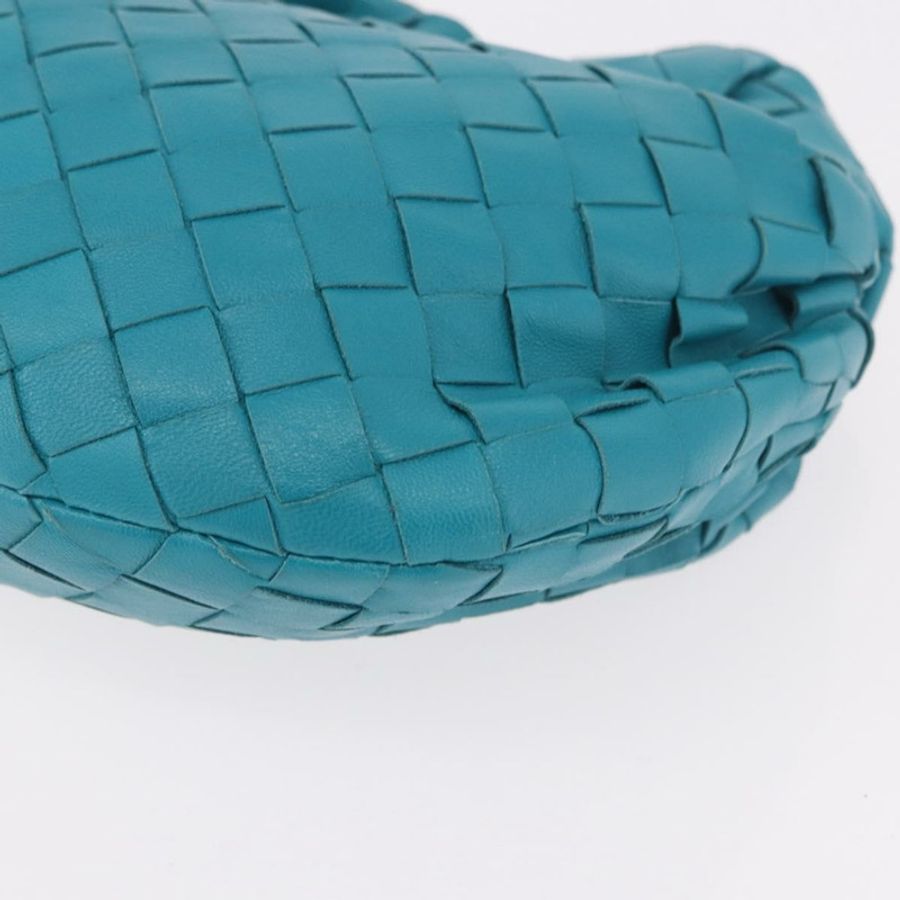【日本直送】BOTTEGA VENETA INTRECCIATO 迷你 Jody 手提包 皮革 藍色 金色 正品 189886SM-16
