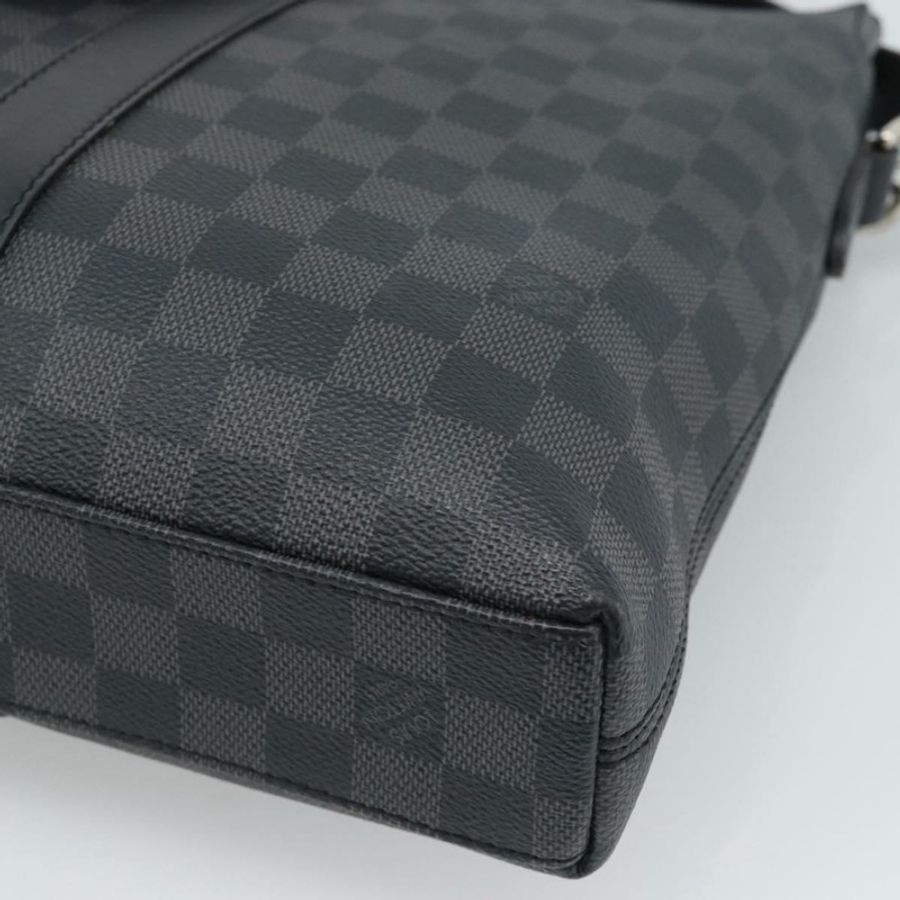 【日本直送】路易威登 Damier Graphite Anton 公事包 N40024 LV Auth 189790V-16