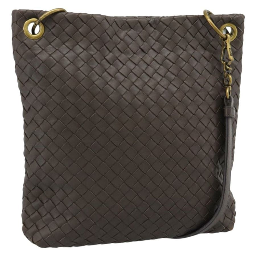 【日本直送】BOTTEGA VENETA INTRECCIATO 單肩包 棕色金 179330 正品 189814A-0