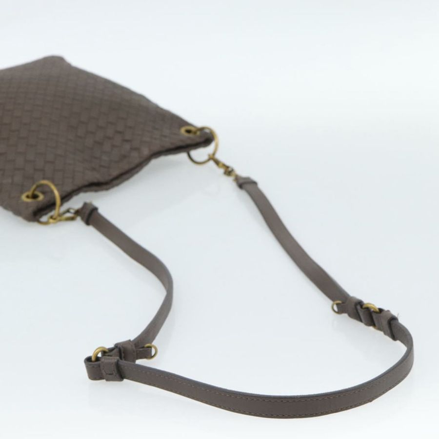 【日本直送】BOTTEGA VENETA INTRECCIATO 單肩包 棕色金 179330 正品 189814A-6