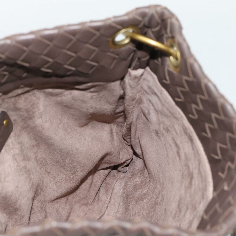 【日本直送】BOTTEGA VENETA INTRECCIATO 單肩包 棕色金 179330 正品 189814A-16