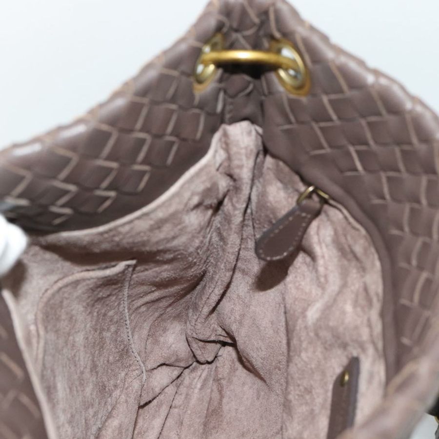 【日本直送】BOTTEGA VENETA INTRECCIATO 單肩包 棕色金 179330 正品 189814A-17
