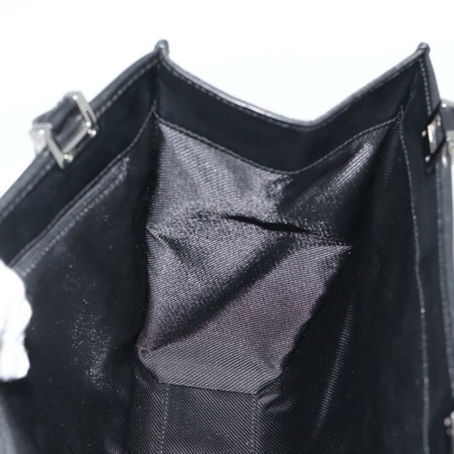 【日本直送】GUCCI GG帆布Jackie手提包 皮革 黑色 銀色 002 1065 正品 BA13717V-16