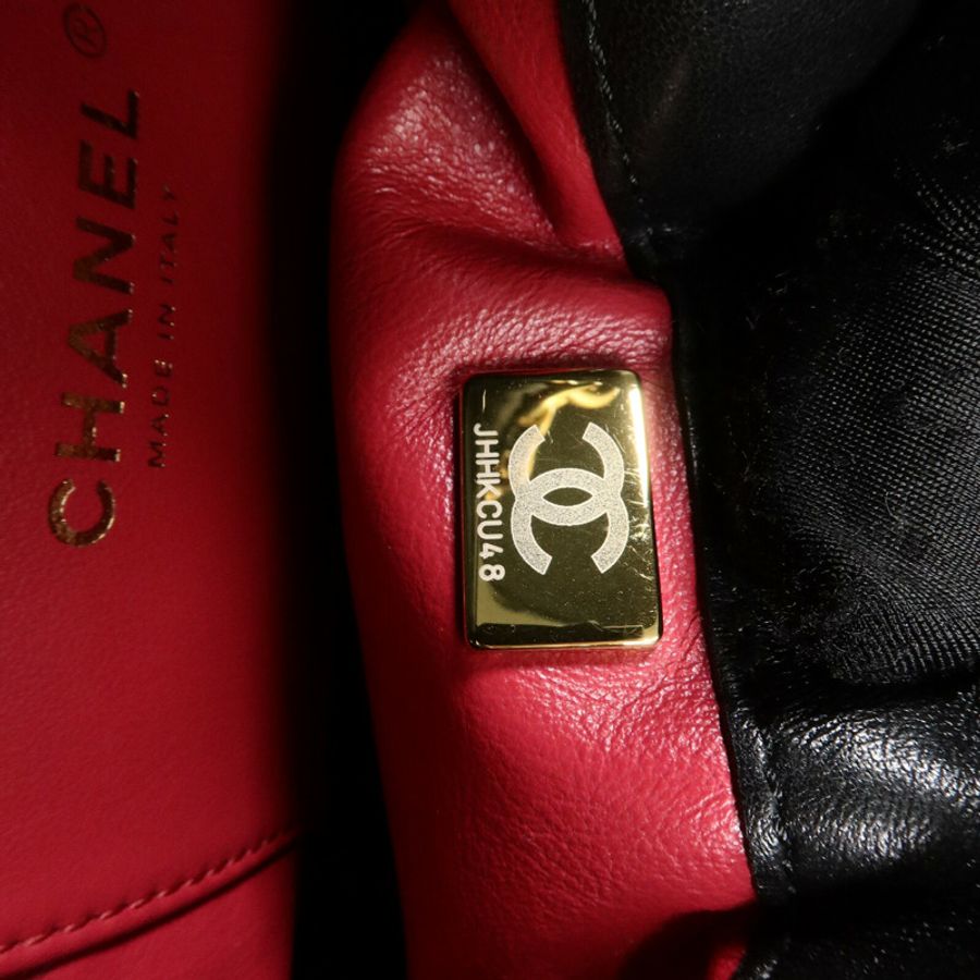 CHANEL 羊皮皮革Bucket Bag手挽肩背兩用袋-7