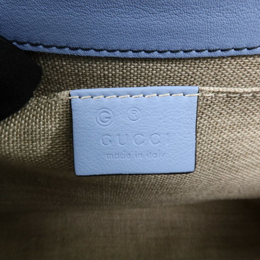 GUCCI 牛皮皮革Emily Medium鏈帶肩背袋-5