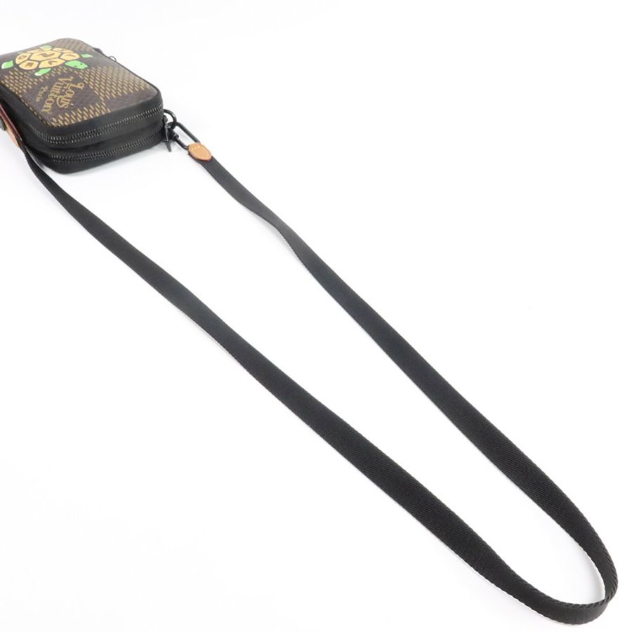 LOUIS VUITTON Damier LV x Nigo Phone Pouch肩背袋-7