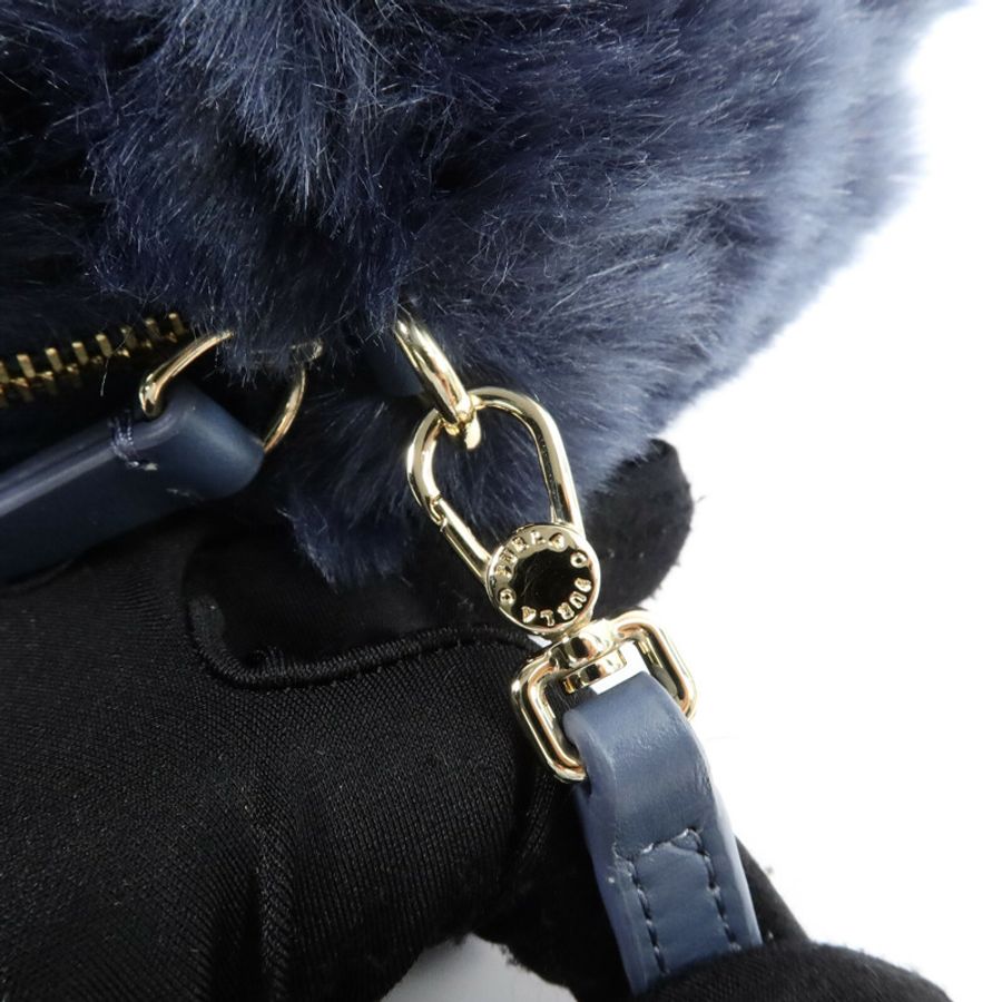 Furla 牛皮皮革/人造毛皮Shoulder Bag肩背袋-6