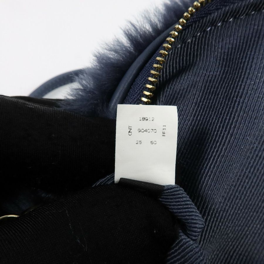 Furla 牛皮皮革/人造毛皮Shoulder Bag肩背袋-7