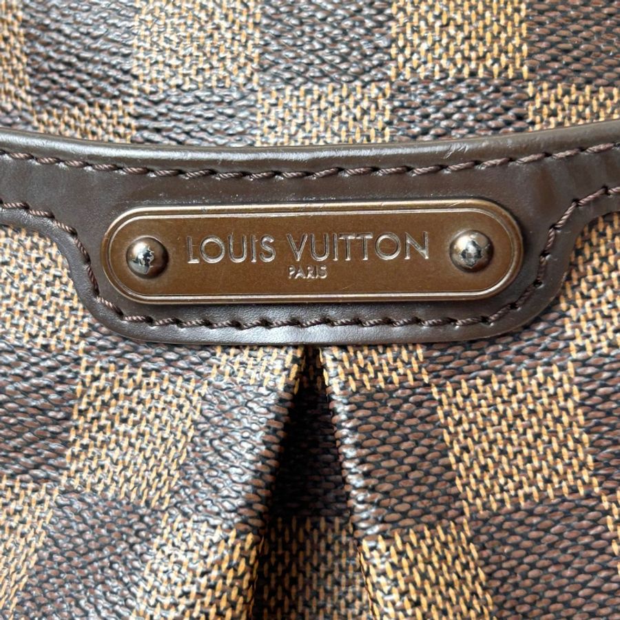 LV 棋盤格紋 Bloomsbury PM 中號 金扣肩背袋-3