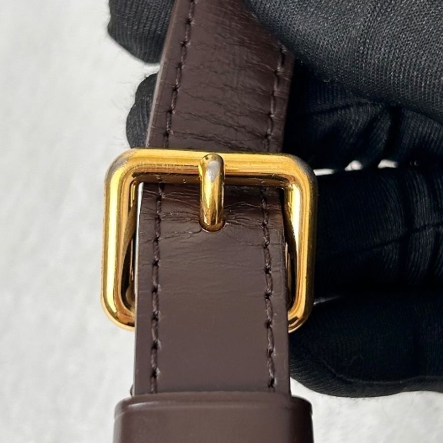 LV 棋盤格紋 Bloomsbury PM 中號 金扣肩背袋-30