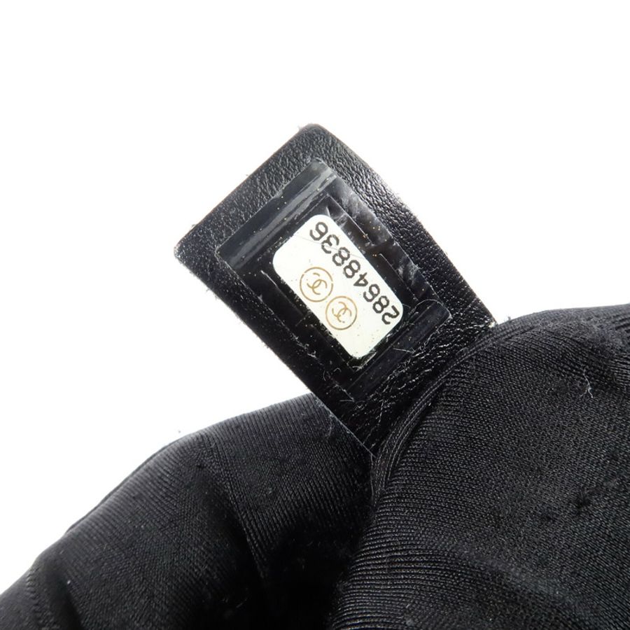 CHANEL 羊皮皮革Bucket Bag鏈帶肩背袋-7
