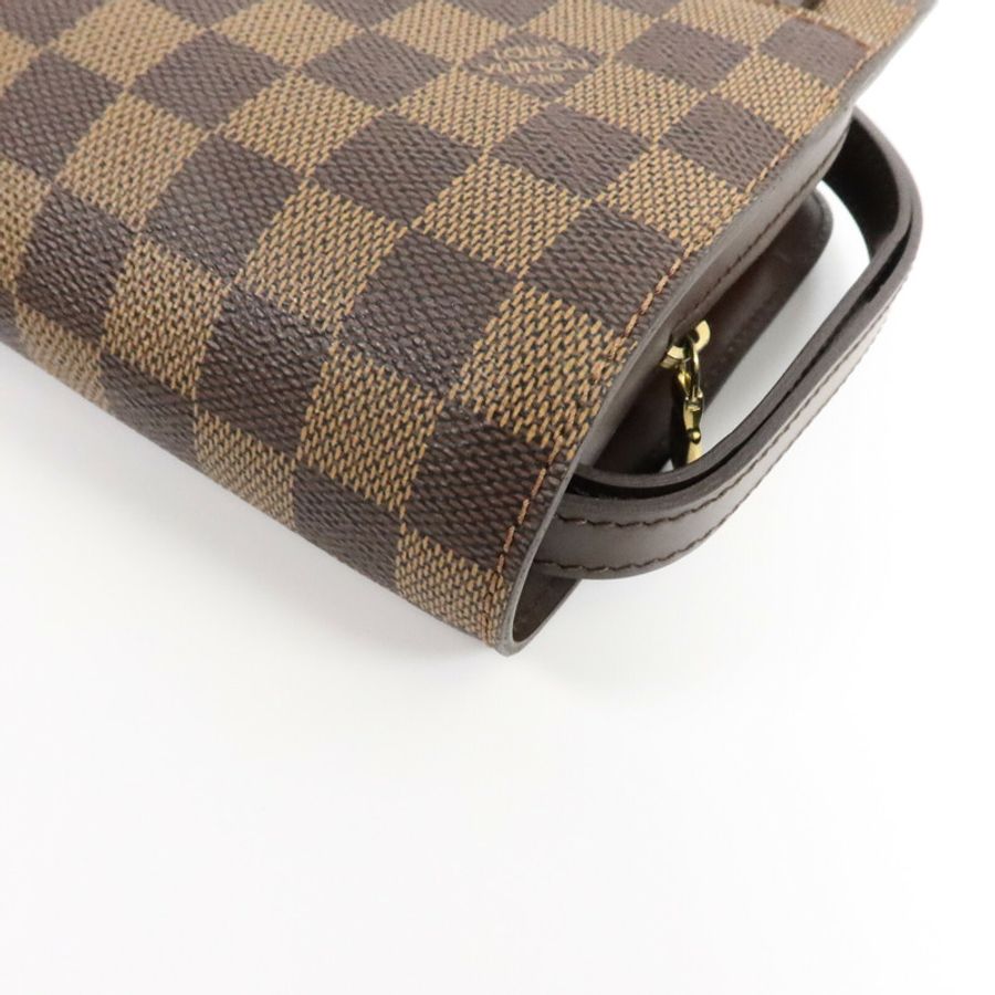LOUIS VUITTON Damier Saint Louis Clutch Bag金扣手拿包-9