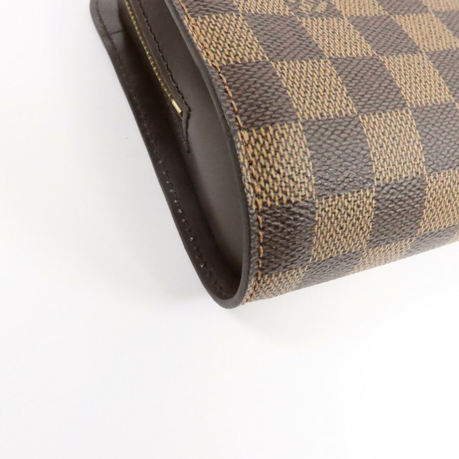 LOUIS VUITTON Damier Saint Louis Clutch Bag金扣手拿包-10