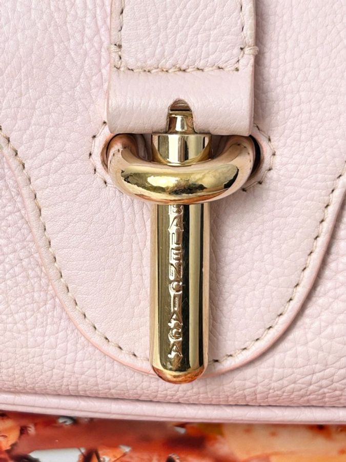 Balenciaga牛皮純色斜挎包單肩包-3