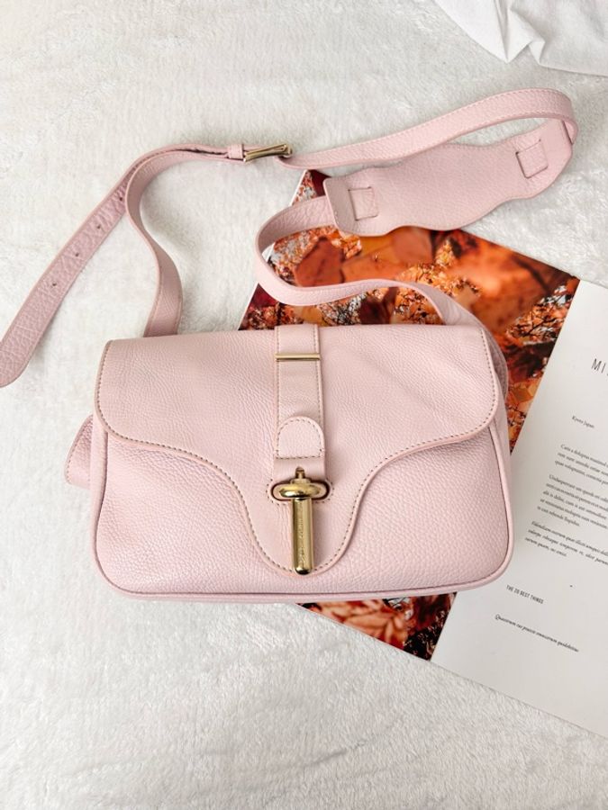 Balenciaga牛皮純色斜挎包單肩包-5
