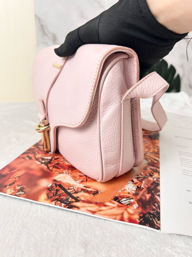 Balenciaga牛皮純色斜挎包單肩包-7