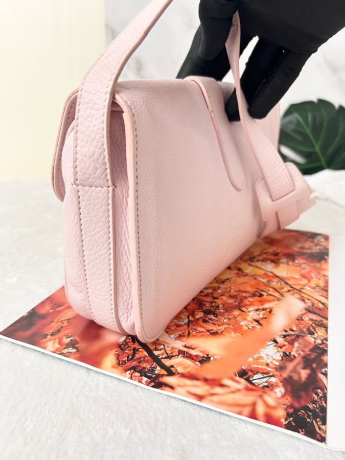 Balenciaga牛皮純色斜挎包單肩包-8