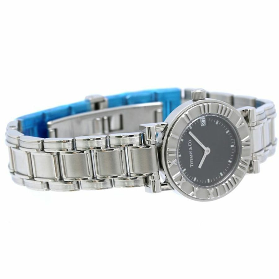 TIFFANY&Co.) Atlas 圓形女錶 13579865 SS 40489-5