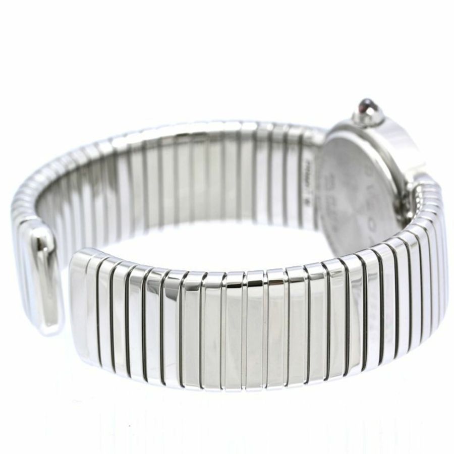 寶格麗 (BVLGARI) Tubogas #M 12P 鑽石 BBL262TBSS 12 BBL262TS 女士腕錶 SS 40499-4