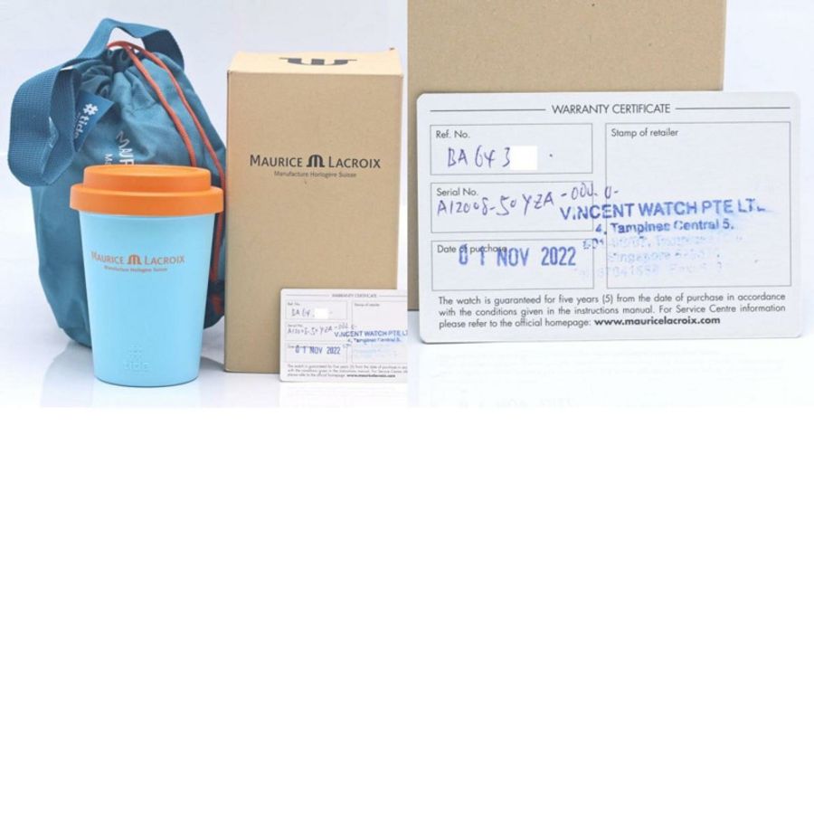 Maurice Lacroix AIKON #TIDE BENZILLA 聯名設計腕錶 AI200850YZA0000 男士橡膠 x 塑膠錶帶 40341-10